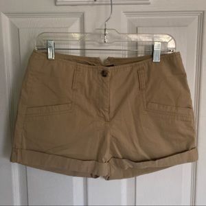 Theory Khaki Shorts